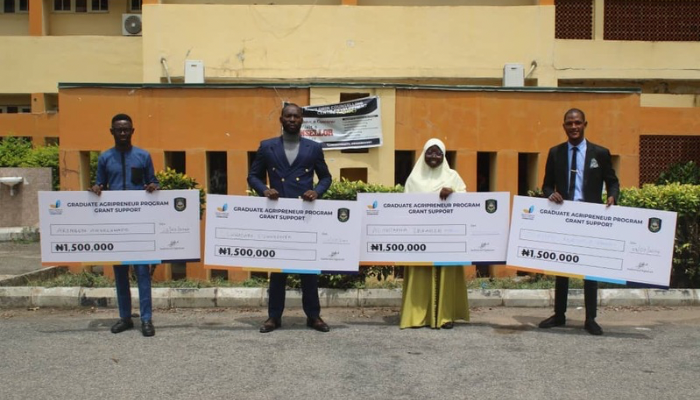 Four UNILORIN Students Secure N6m Grant for Agricultural Projects