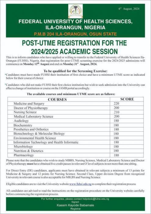 fuhsi-2024-post-utme-eligibility-criteria-and-registration-guide