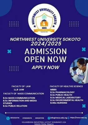 Northwest University Sokoto 2024/2025 Admission: O’ Level Result Upload Instructions