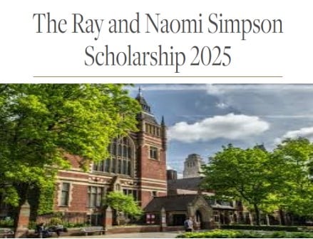 Ray and Naomi Simpson Masters Scholarship: Unlocking Engineering Futures